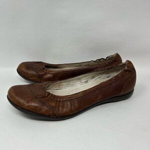 Palladium Brown Slip On Comfort Loafer Flat Shoes Women’s Size 7.5.